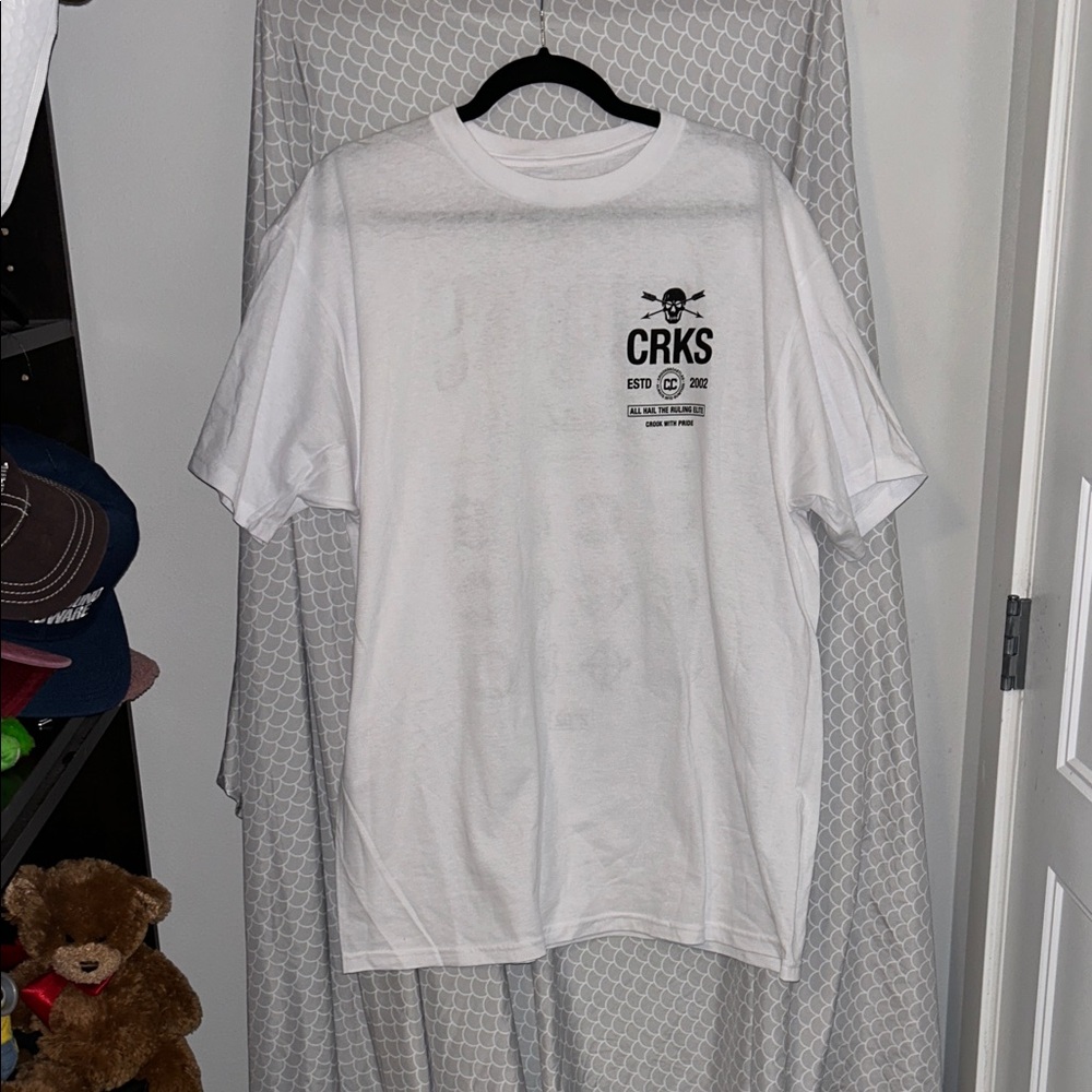 White Crooks & Castles The Original Troublemakers Tee